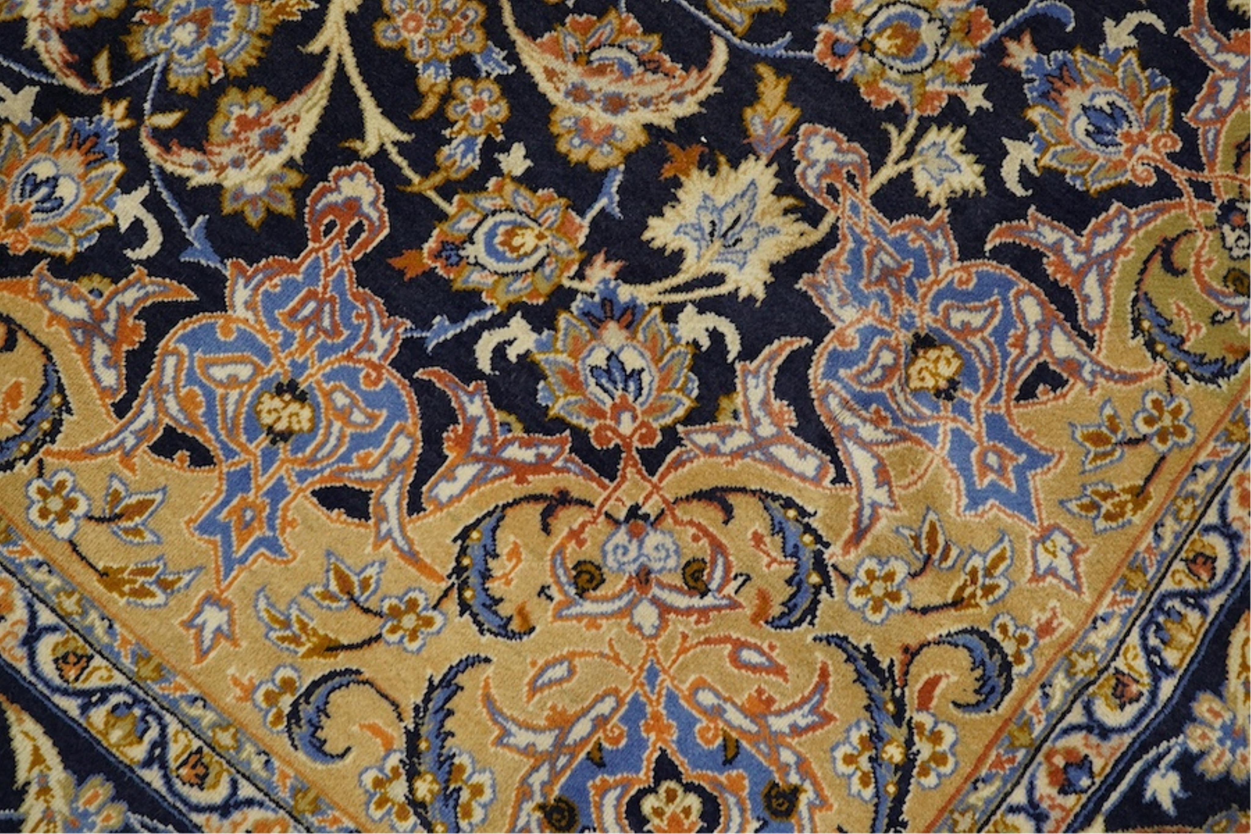 A Najafabad carpet, 330 x 214cm. Condition - good